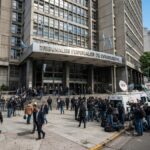 Fachada de los Tribunales de Comodoro Py en Buenos Aires