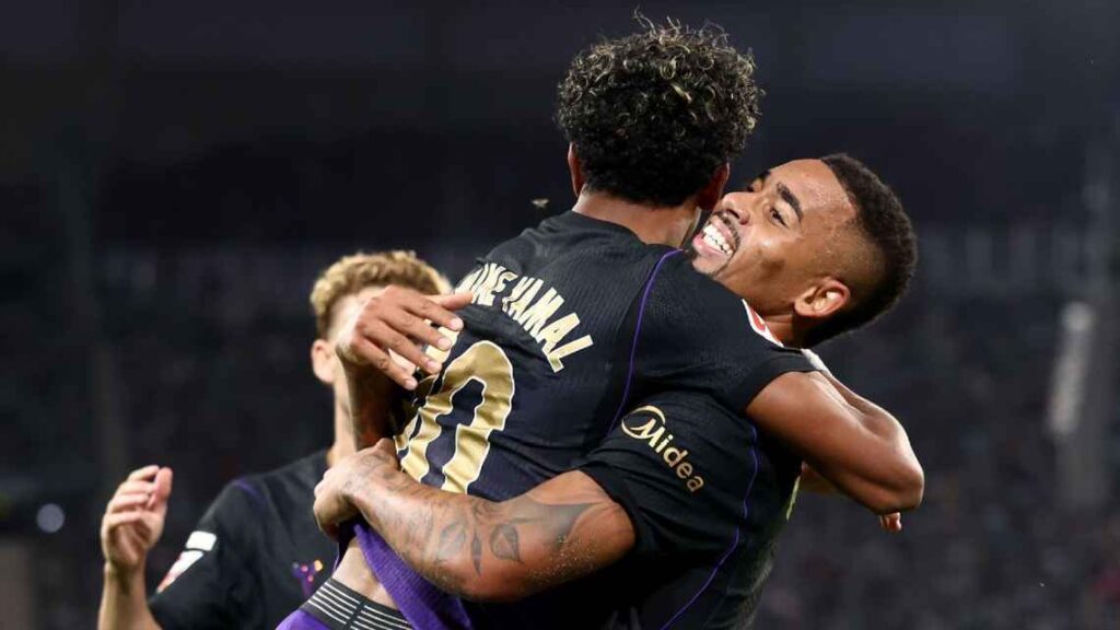 El equipo culé ganó en La Cartuja con tantos de Yamal, Rodri, Gabriel Jesus, Eric García y Olmo