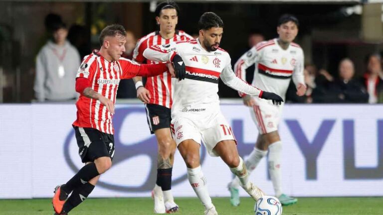 Estudiantes empató 0-0 con Flamengo en el choque de ida por la Libertadores