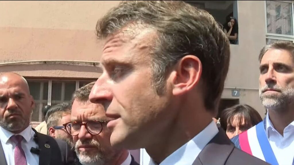 Macron prometió respuesta