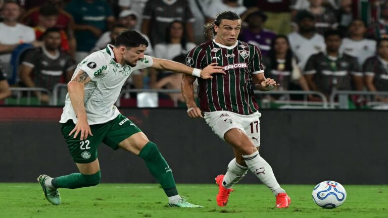 Palmeiras venció 2-1 a Fluminense en el Maracaná por la Copa Libertadores