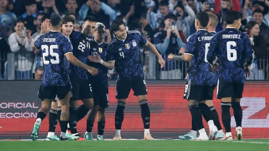 La Selección Argentina goleó 7-0 a Burkina Faso en el Monumental