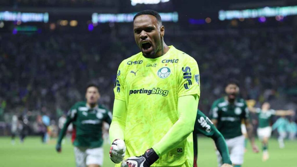 Carlos Miguel detuvo el penal de Nonato en la definición entre Palmeiras y Fluminense
