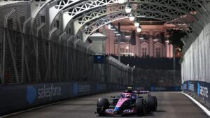 Colapinto quedó 11° y no alcanzó la SQ3 en Singapur Franco Colapinto durante la SQ2 en Singapur