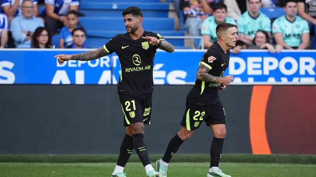 El Atlético encontró el gol decisivo ante Alavés con un cabezazo de Romero