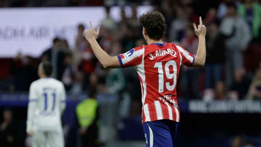 Julián Álvarez volvió a marcar para el triunfo del Atlético de Madrid