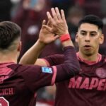 Lanús celebra su victoria ante Vélez por el Torneo Clausura 2026