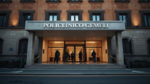 El papa León XIV será operado hoy en Roma por un nódulo pulmonar Fachada del Policlínico Gemelli en Roma